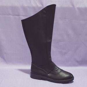 Men's M (10-11) Gotham 100 Black Villain Knee Boot